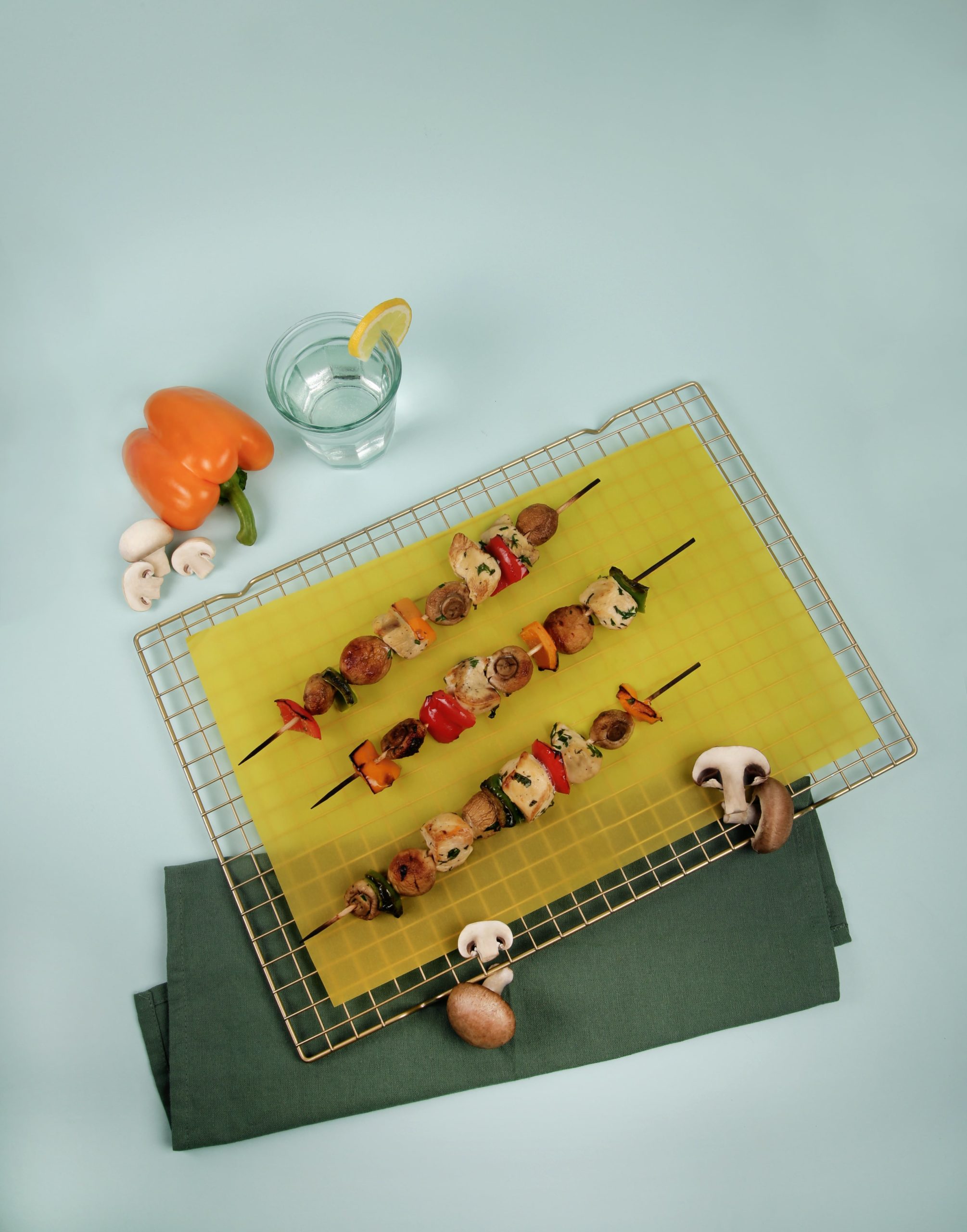 Marinated Mushroom Kebabs - European Mushrooms