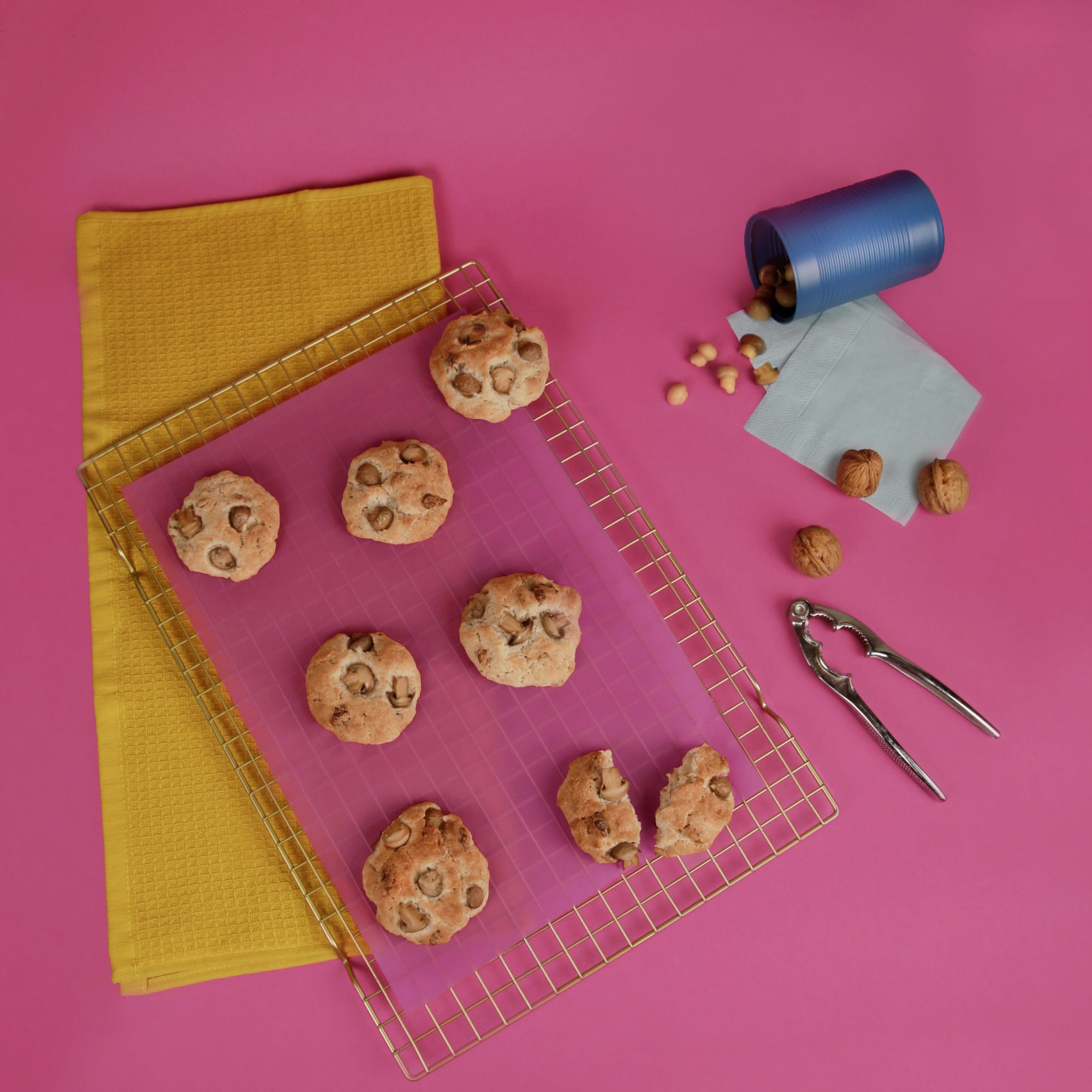 5- FRANCE – Cookies champignons & noix
