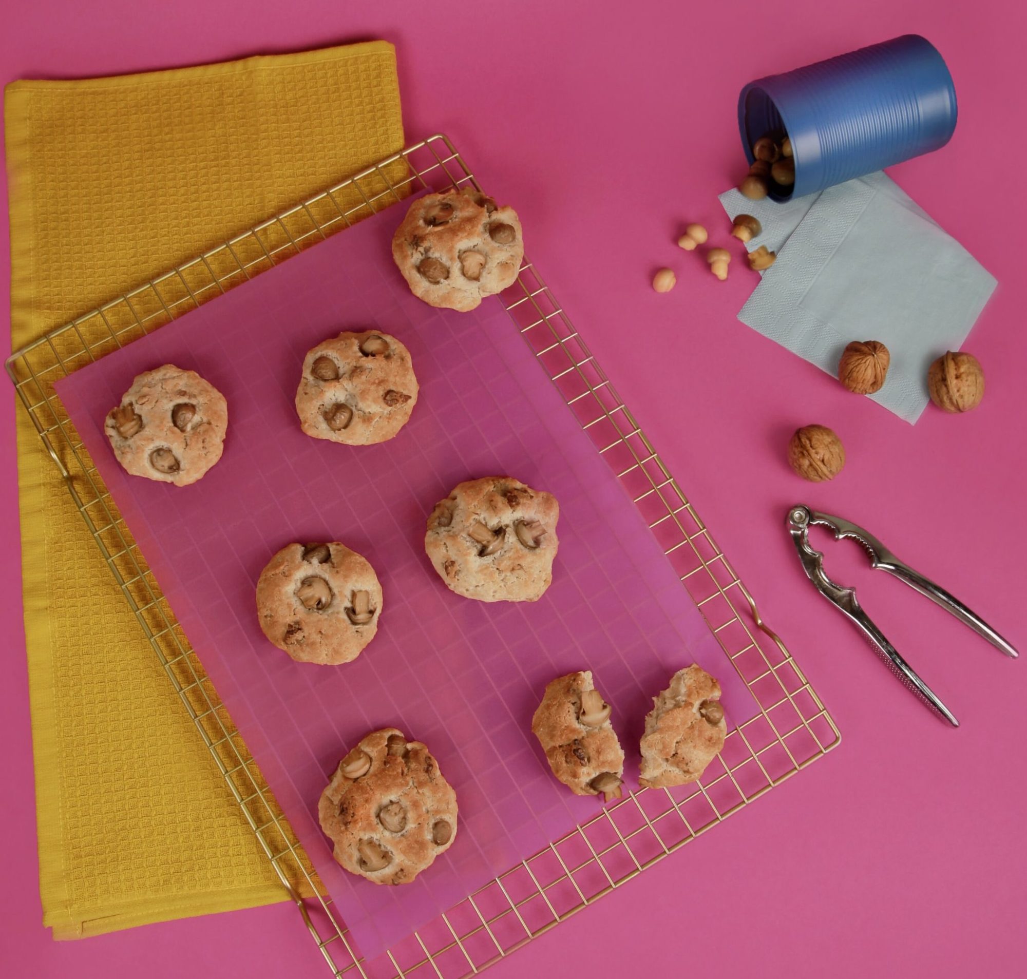 5- FRANCE – Cookies champignons & noix
