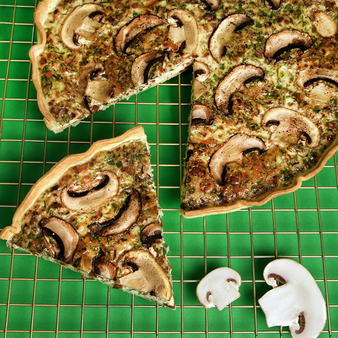 BABY_47_Savory quiche with mushrooms, hazelnuts & herbs