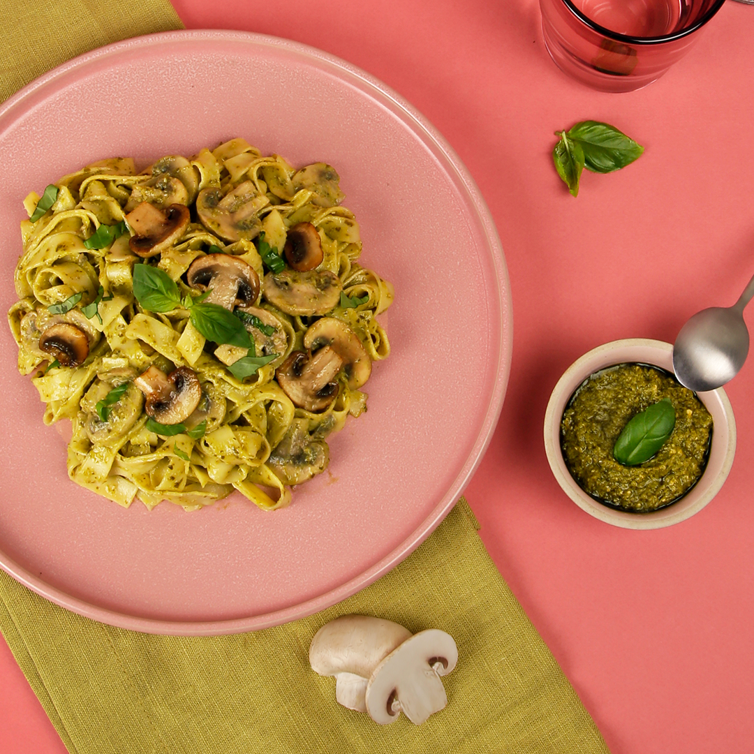 IR_30_Pasta with Mushrooms and Pesto