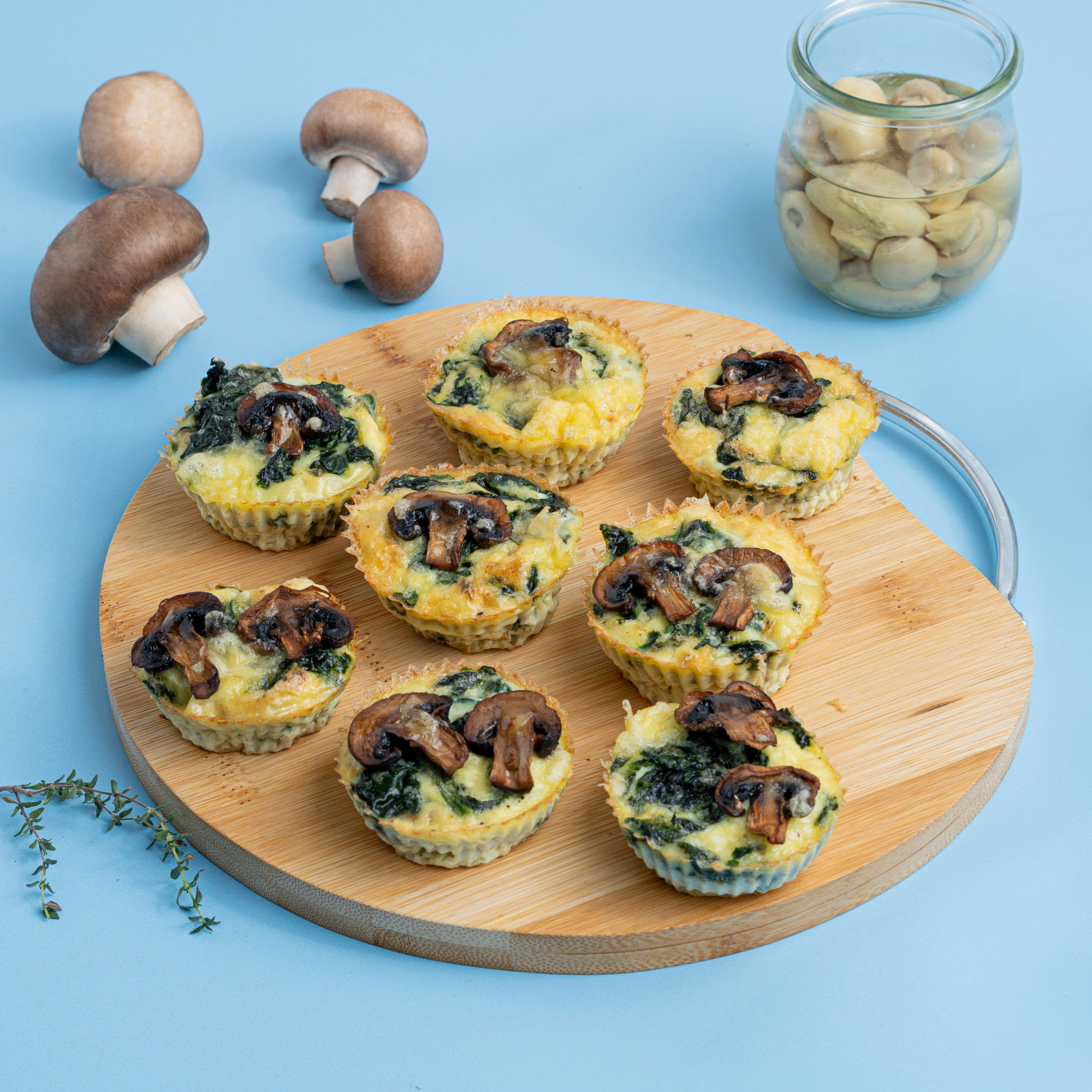 B07_Egg muffins with mushroom