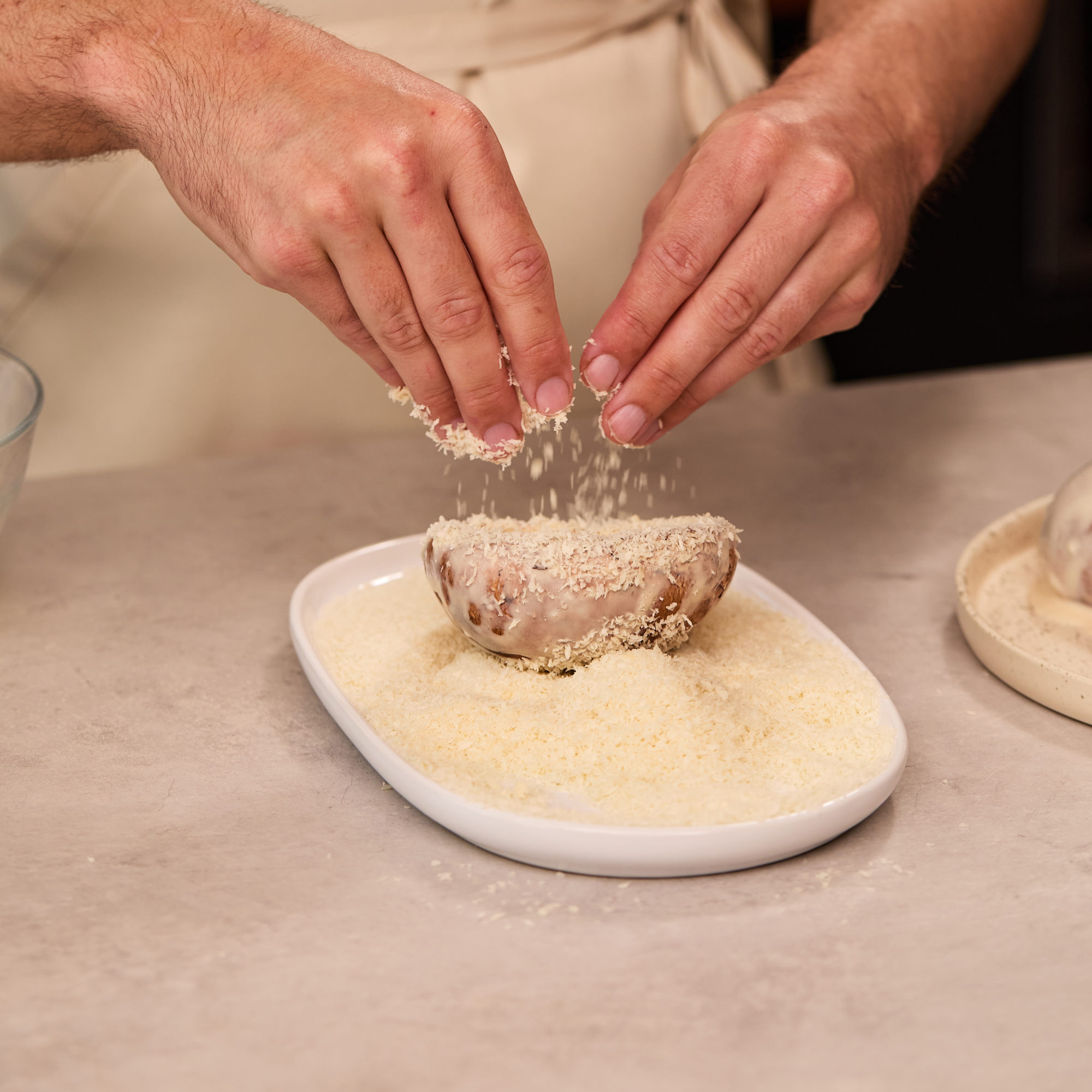 crispy_mushroom_katsu_burger_STEPS 1